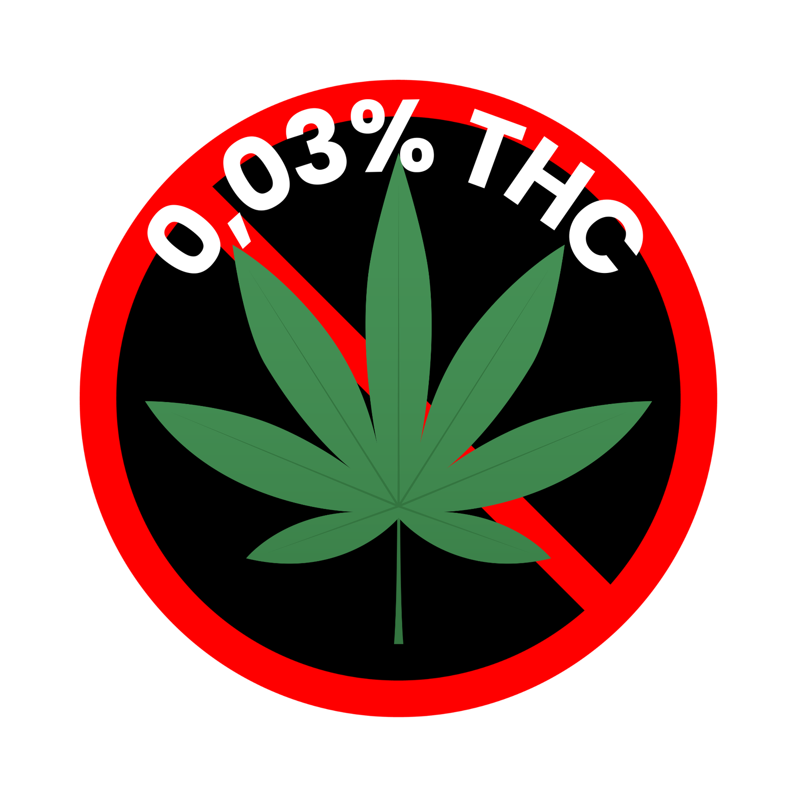0,03% THC