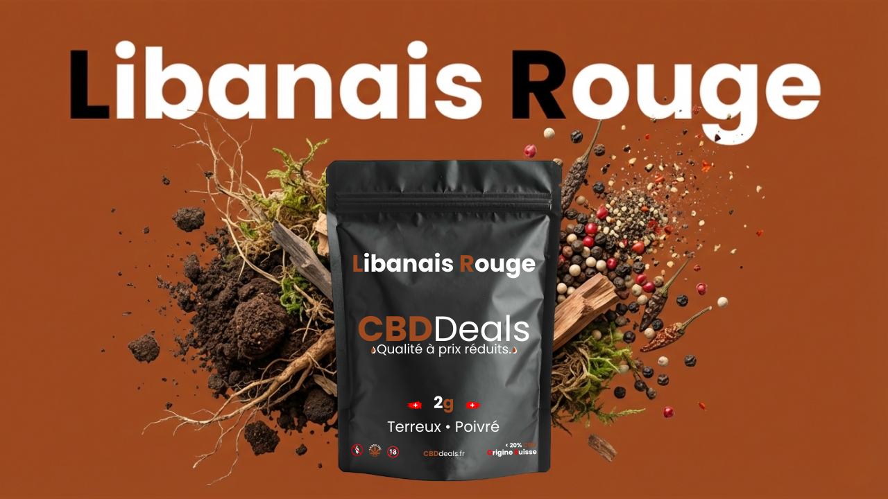 Libanais Rouge résine cbd