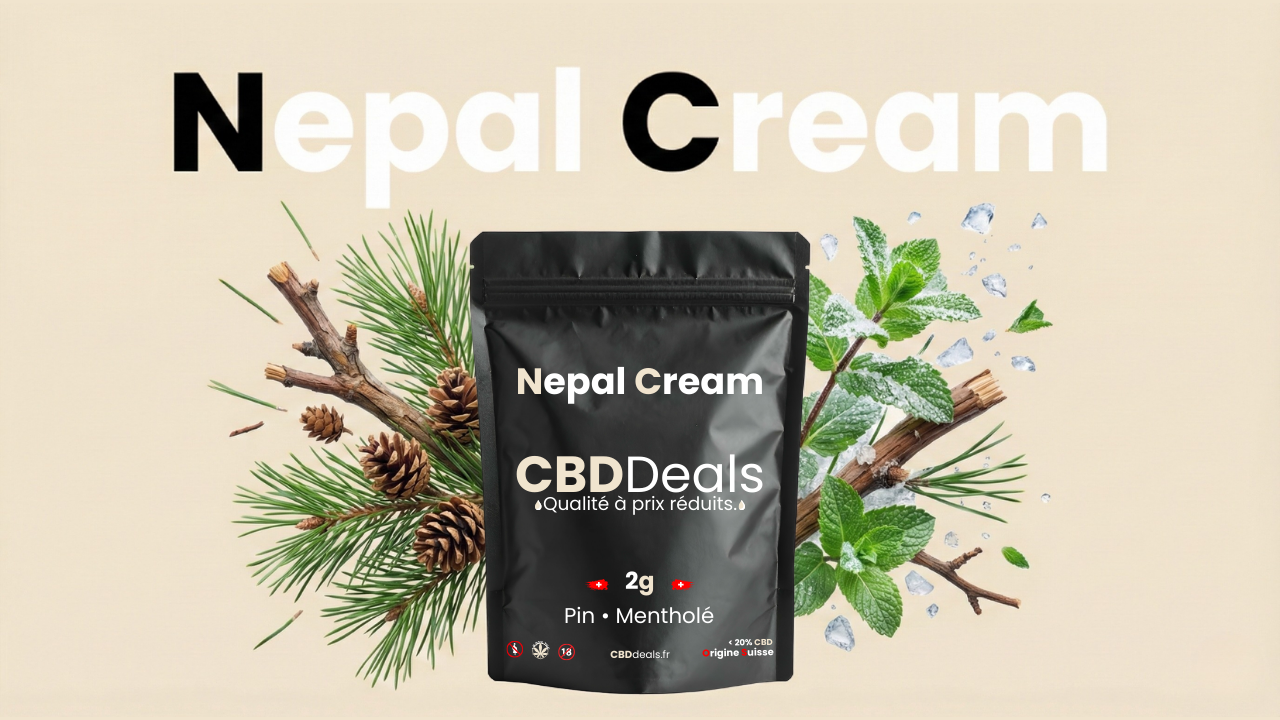 nepal cream résine cbd