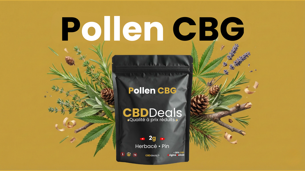pollen cbg résine cbd
